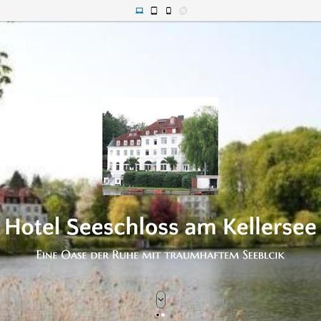 See Schlosshotel Am Kellersee Ойтін Екстер'єр фото